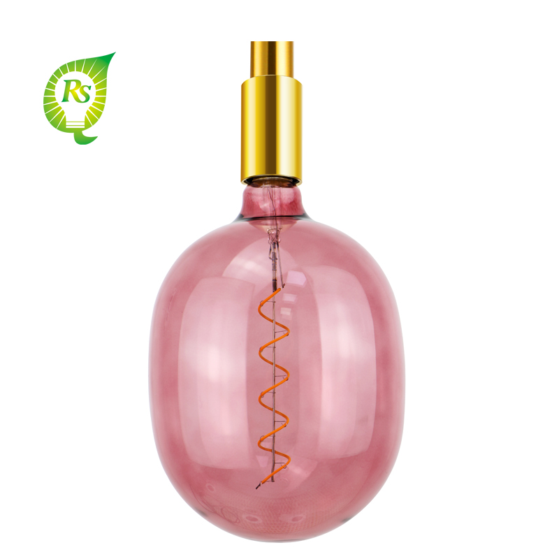 T180 EGG pink 3.5w 4w fashion shape filament light