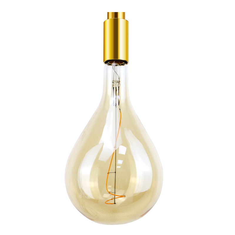 R160 Amber 4.0w 200 lumen 2200k cct 160mm led filament energy efficient bulb