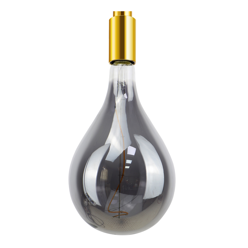 R160 Smoked 4 watt 100lumen 2200k CCT led decoration energy efficient bulb