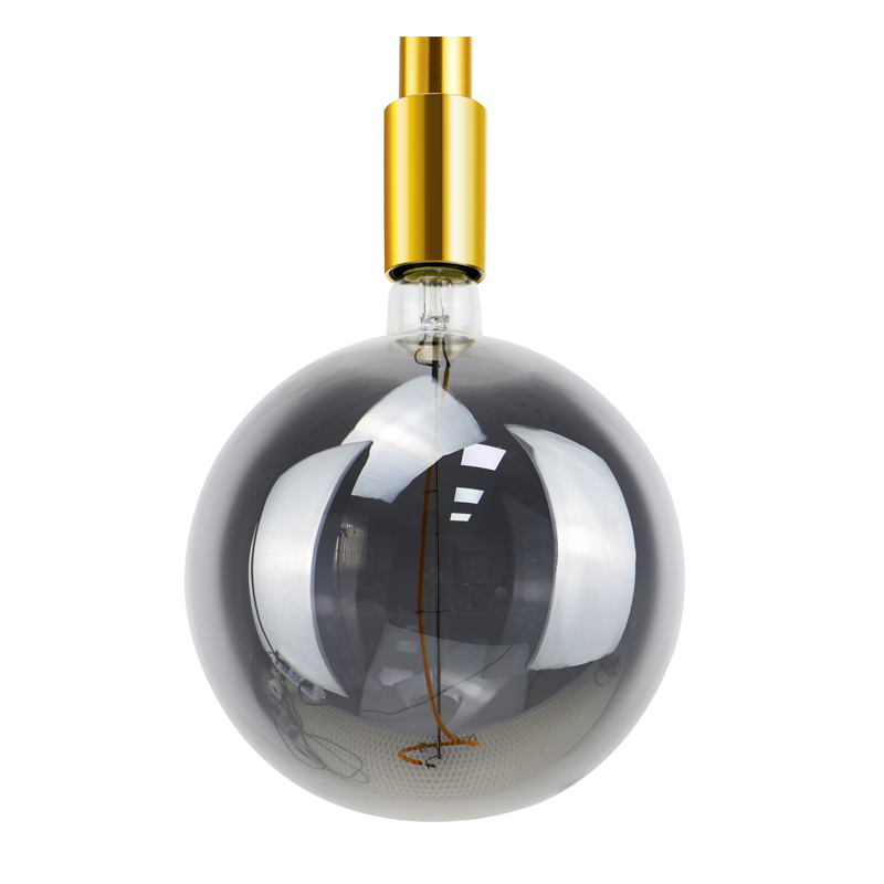 G125 Smoked 100 lumen 4 W 125mm spherical decorative led bulbs