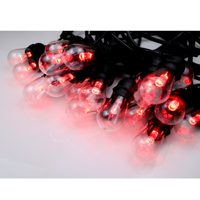 2020 new design glass or plastic Led string lights for home and garden